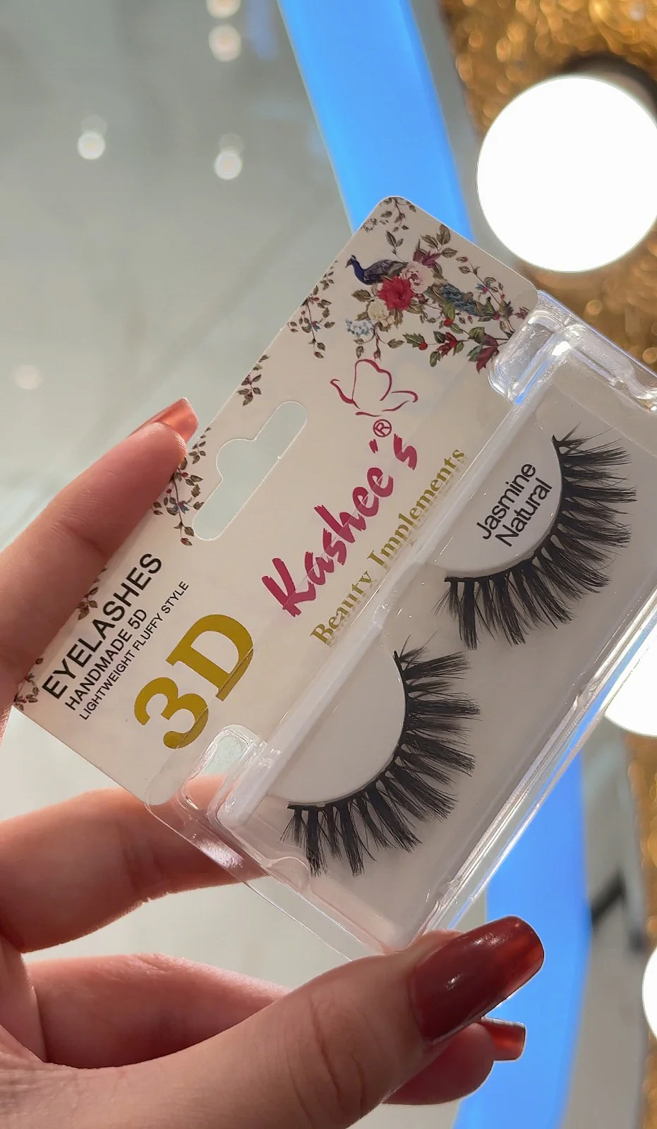 Kashees Handmade Jasmine Natural 3D Eyelashes