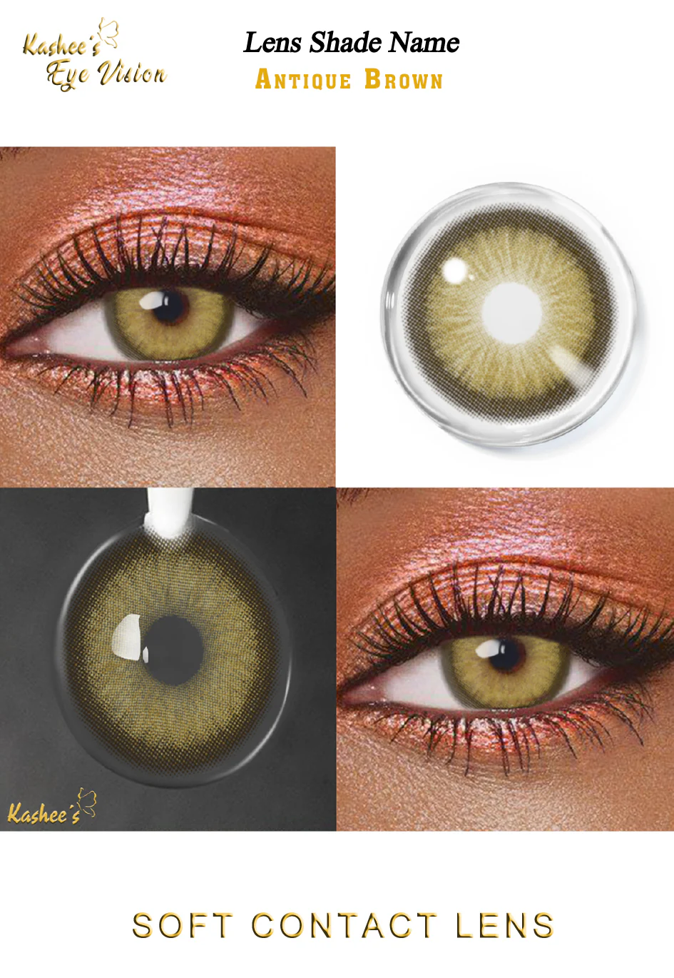 Kashees Lens Antique Brown - Image 3