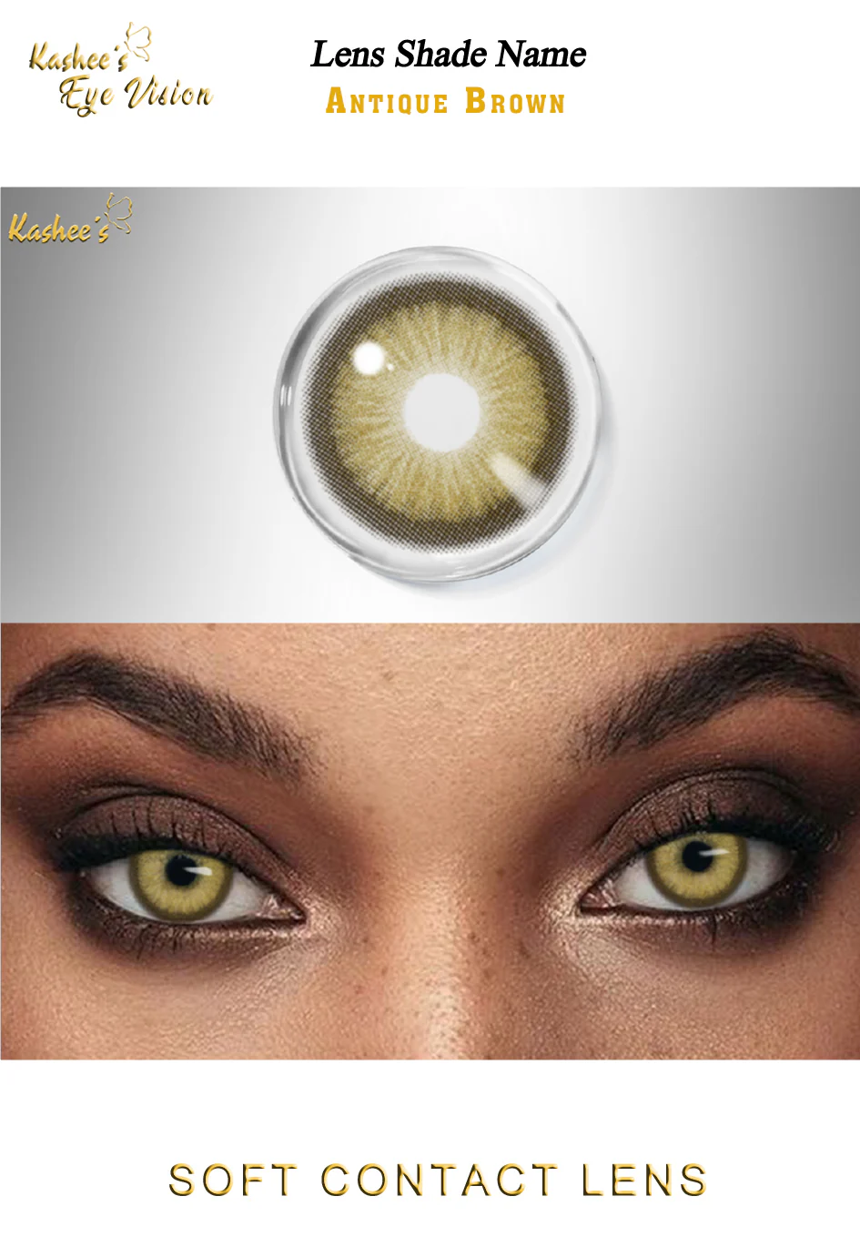 Kashees Lens Antique Brown - Image 4