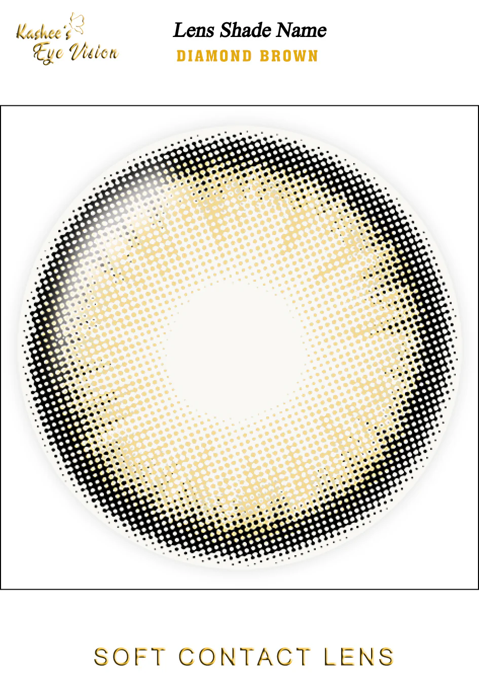 Kashees Lens Diamond Brown - Image 4
