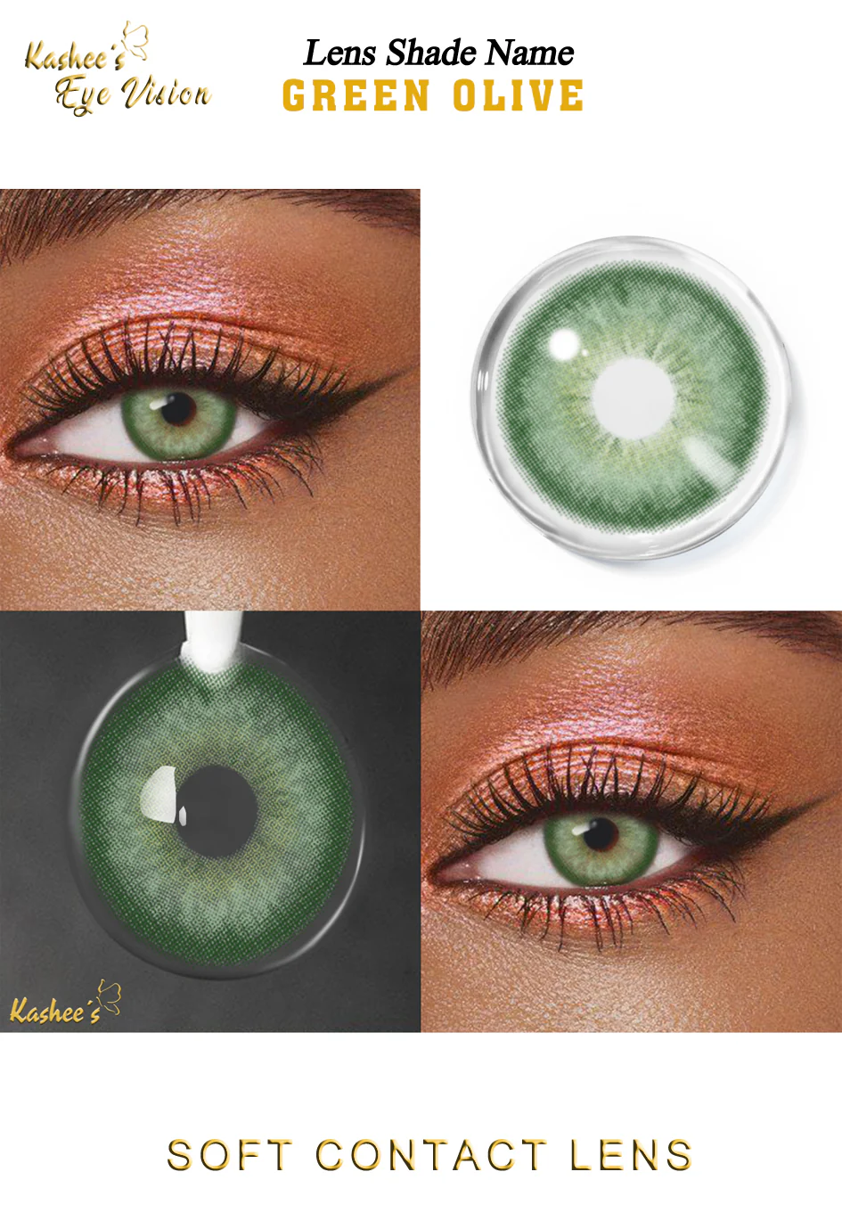 Kashees Lens Green Olive - Image 3