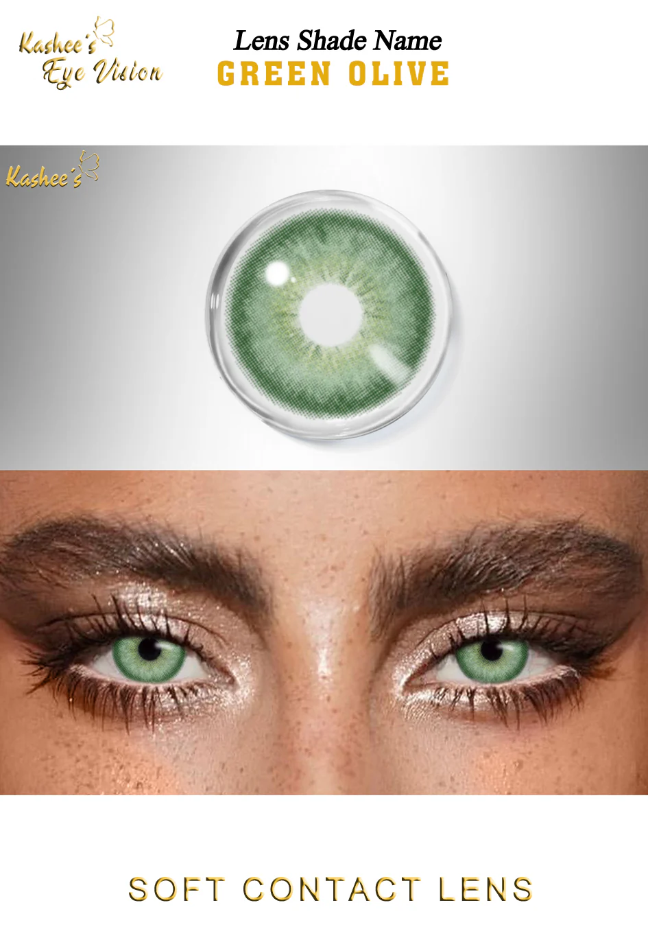 Kashees Lens Green Olive - Image 4