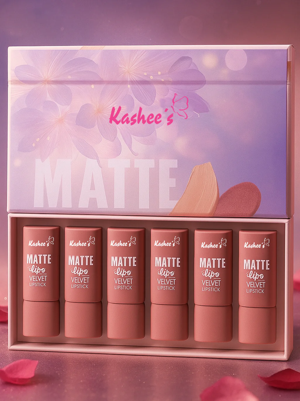 Matte Lip Velvet (Pack of 6 Pcs) - Image 9