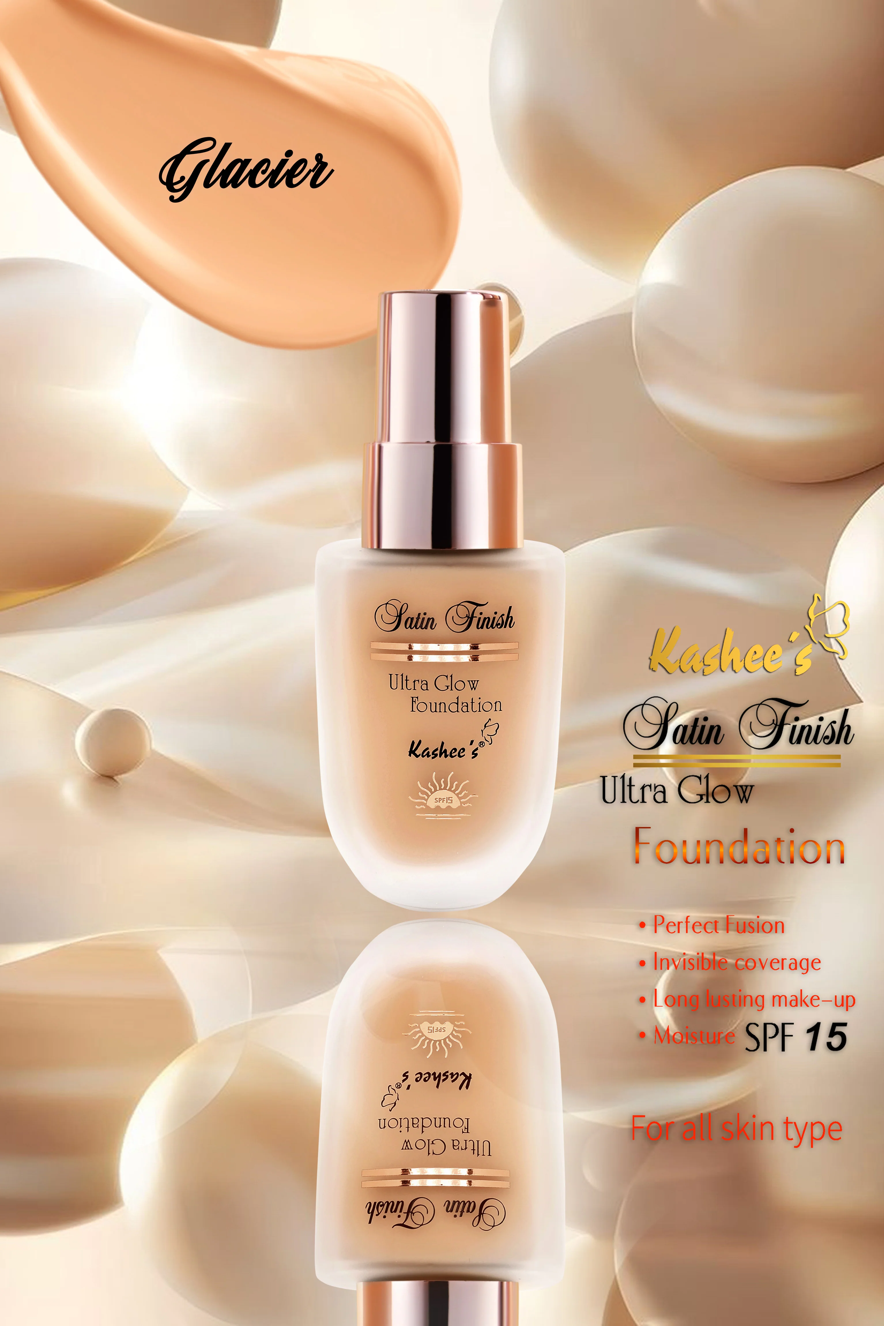 Satin Finish Ultra Glow Foundation - Image 5