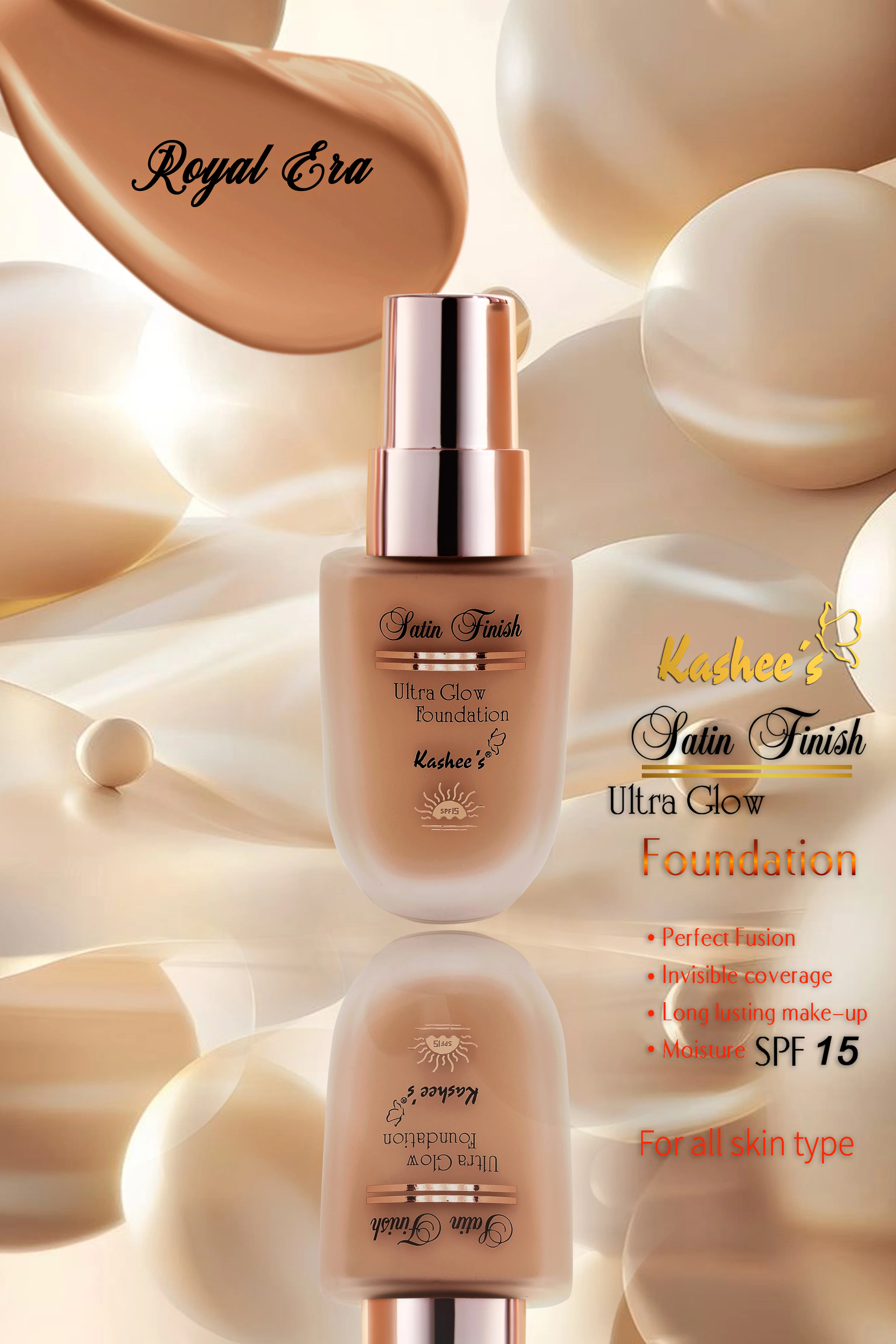 Satin Finish Ultra Glow Foundation - Image 9