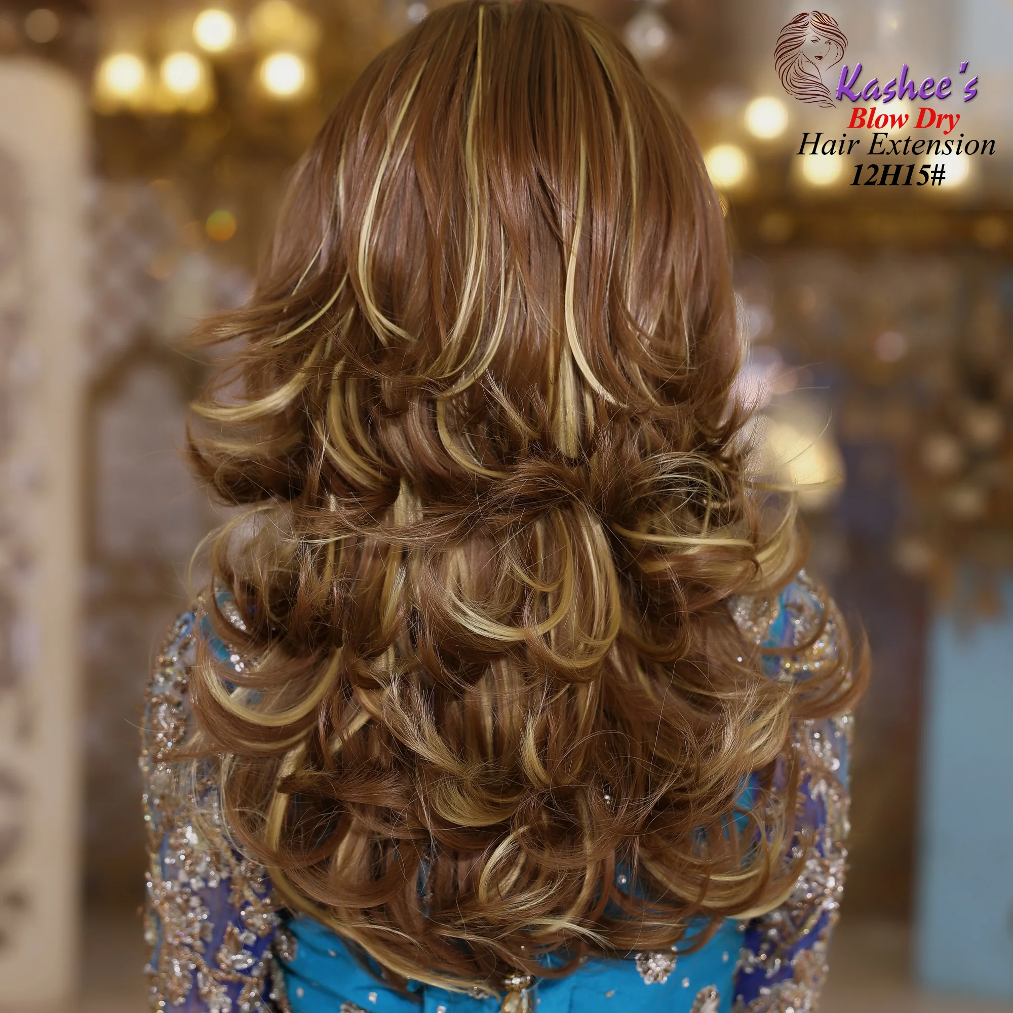 Synthetic Blow Dry (Hazel Highlight) - Image 3