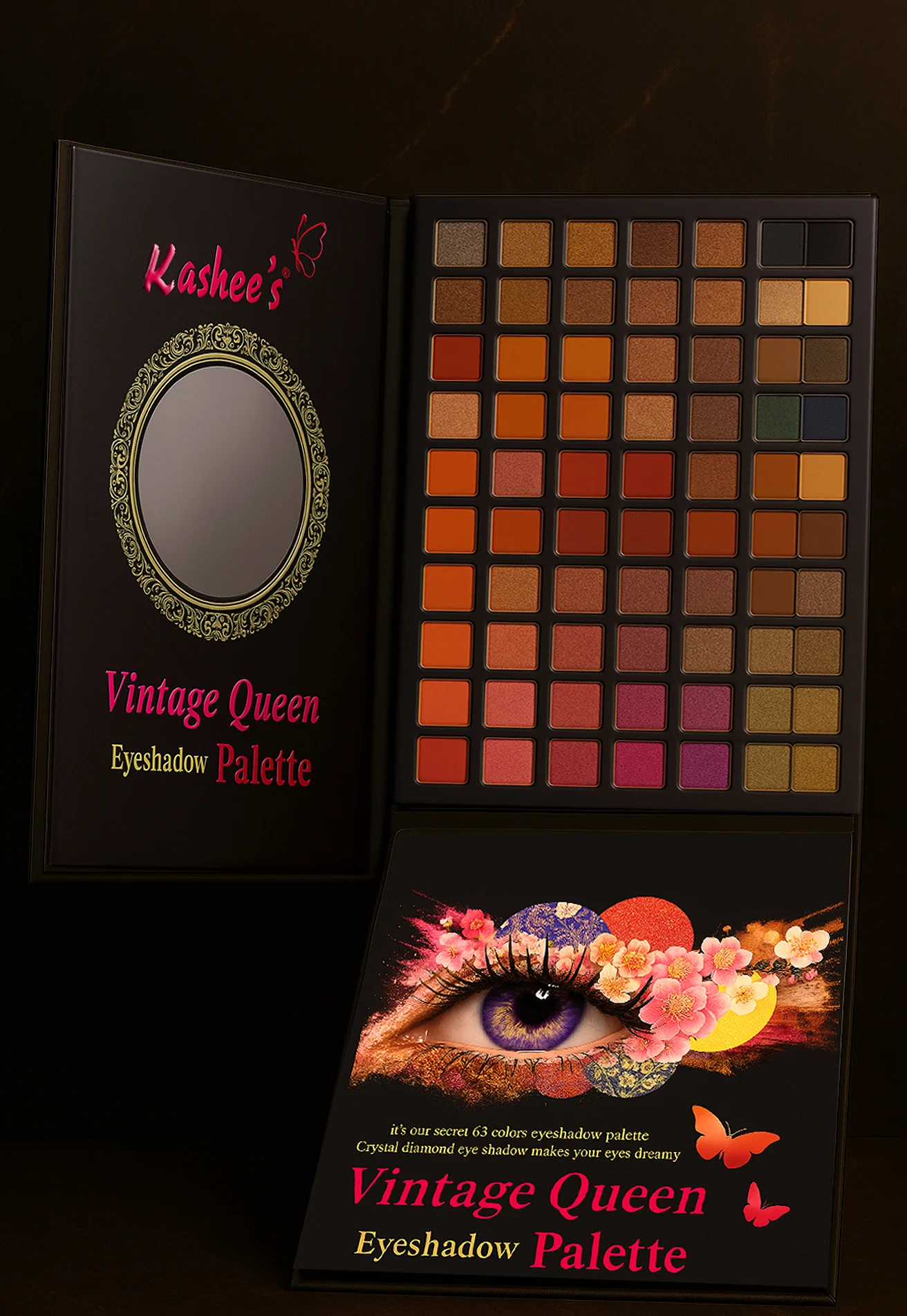 Vintage Queen Eyeshadow Makeup Palette - Image 2